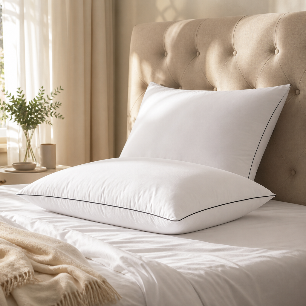 Oreillers Luxe Plume d’Oie