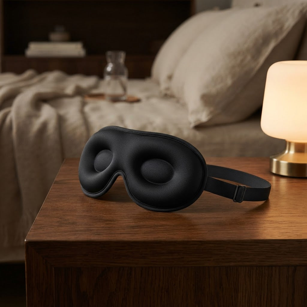 Masque de Sommeil 3D - Confort & Obscurité Totale