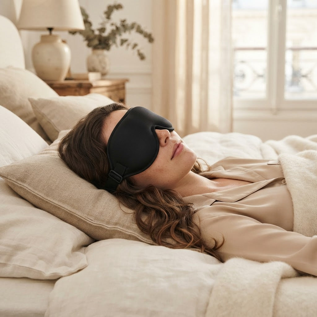 Masque de Sommeil 3D - Confort & Obscurité Totale